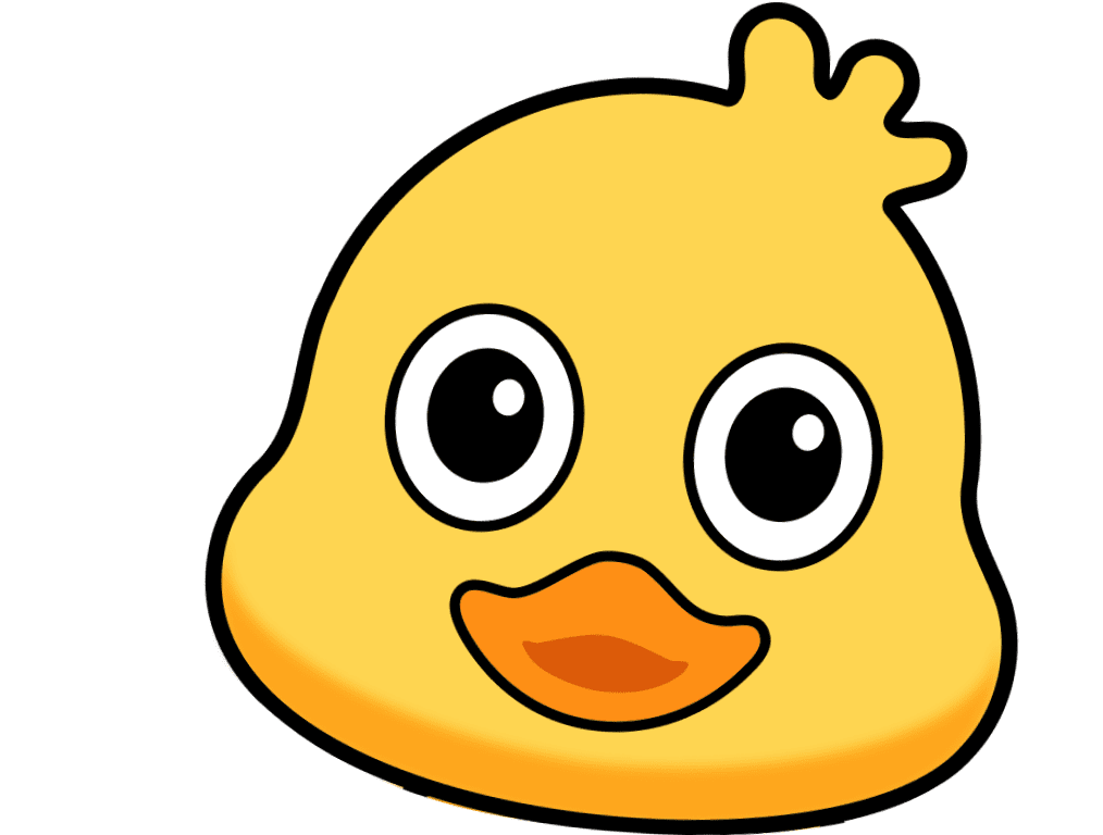 duck face